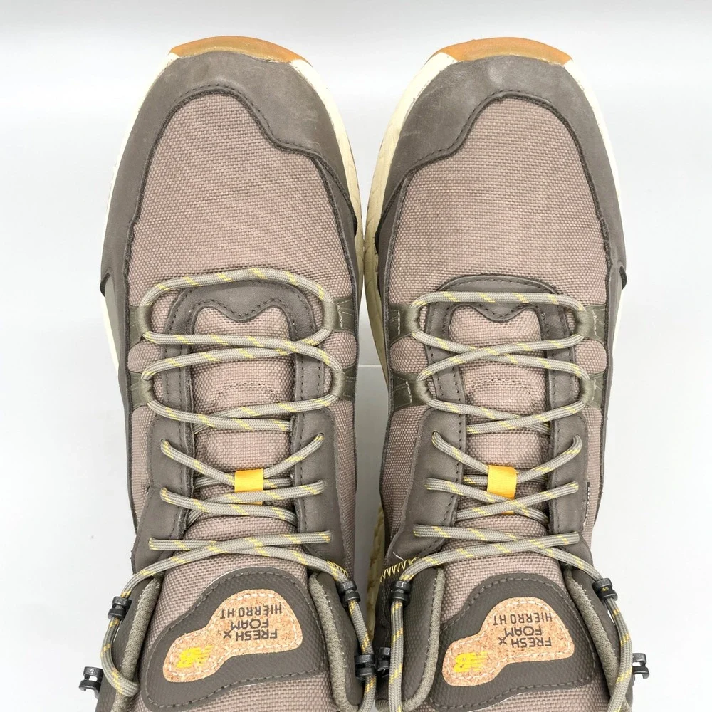 New Balance Fresh Foam Hierro Mid GTX Hiking Boots Mens 13 Brown Trail Running